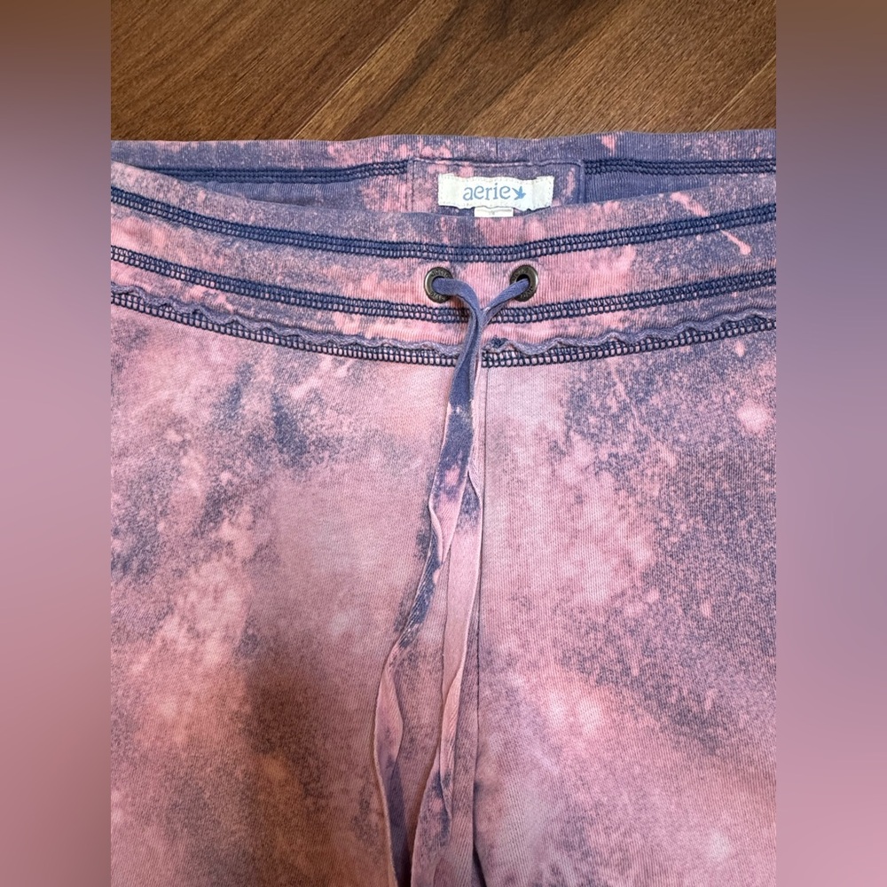 VINTAGE AERIE Women's Tie-Dye Sweatpants - Picture 2 of 9